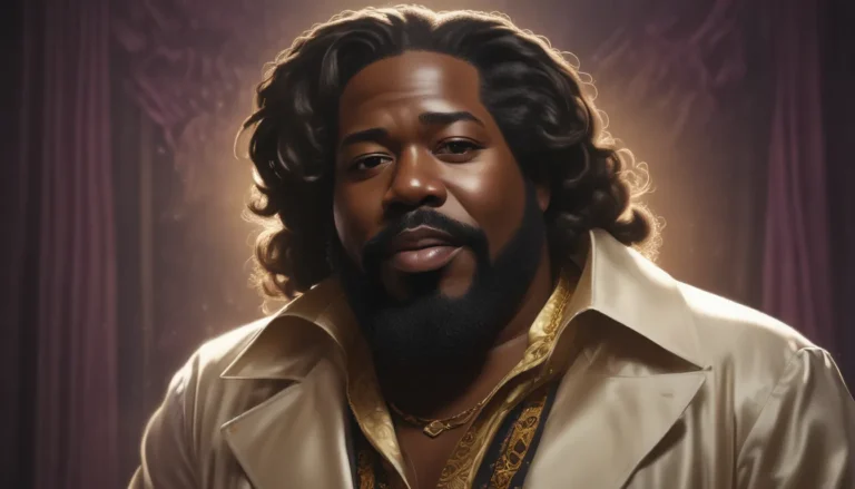 Unveiling the Legacy of Barry White: A Musical Maestro