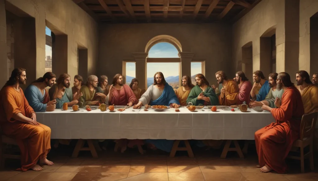 interesting facts about the last supper painting c049ed6e