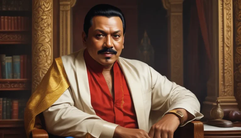 Unveiling the Enigmatic Mahinda Rajapaksa: A Journey Through 13 Captivating Facts